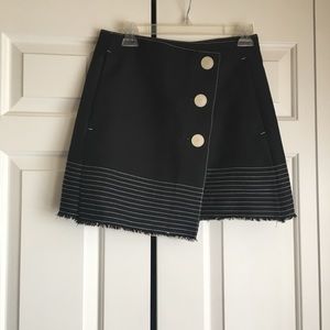 COPY - MGO for Mango denim asymmetrical skirt.